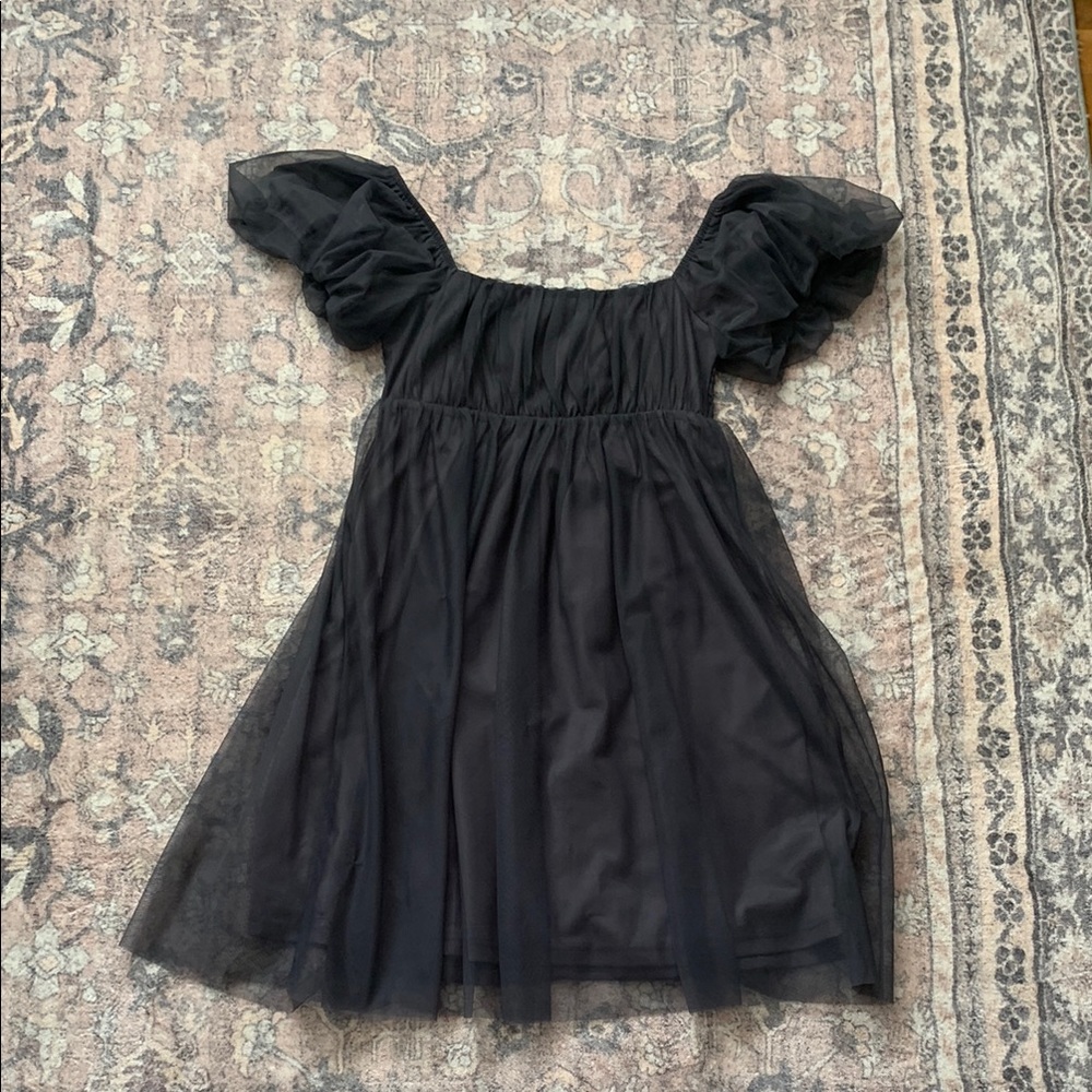 Charcoal grey dress